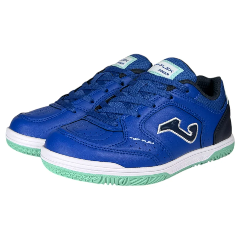 Zapatillas Joma Top Flex Jr 2604 Royal Azul Indoor