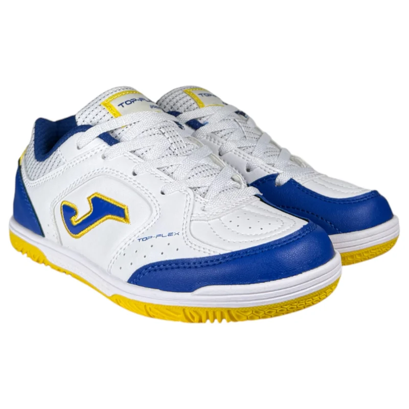 Zapatillas Joma Top Flex Jr 2602 Blanco Indoor