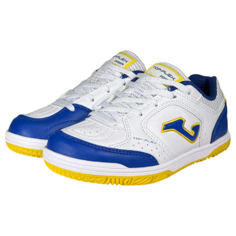 Zapatillas Joma Top Flex Jr 2602 Blanco Indoor