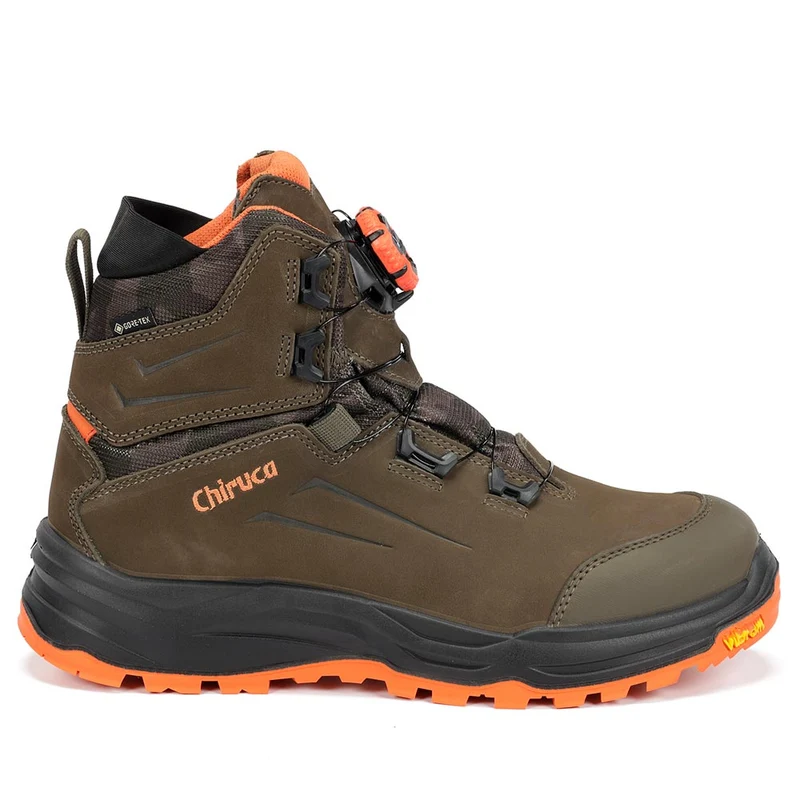 Botas de montaña y trekking Unisex Chiruca Laurus Boa Hi Vis 01 Gore-Tex Verde