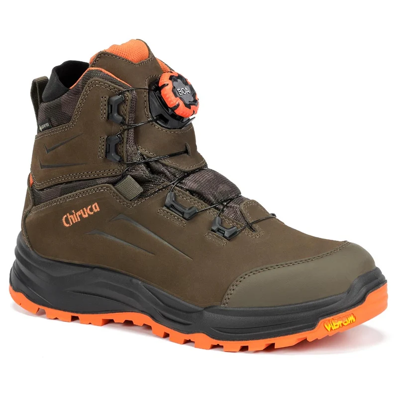 Botas de montaña y trekking Unisex Chiruca Laurus Boa Hi Vis 01 Gore-Tex Verde
