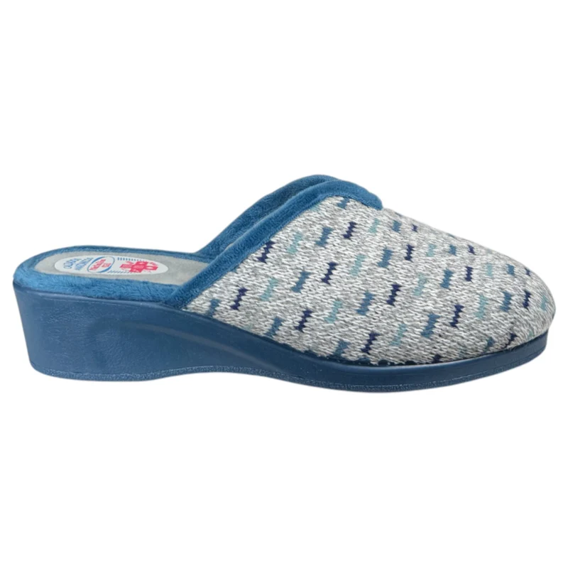 Zapatillas de Casa Natalia Gil Lana 1062 Jeans