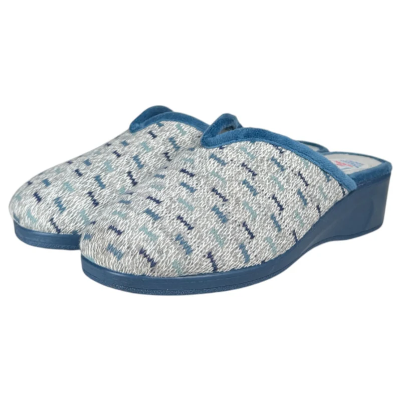 Zapatillas de Casa Natalia Gil Lana 1062 Jeans
