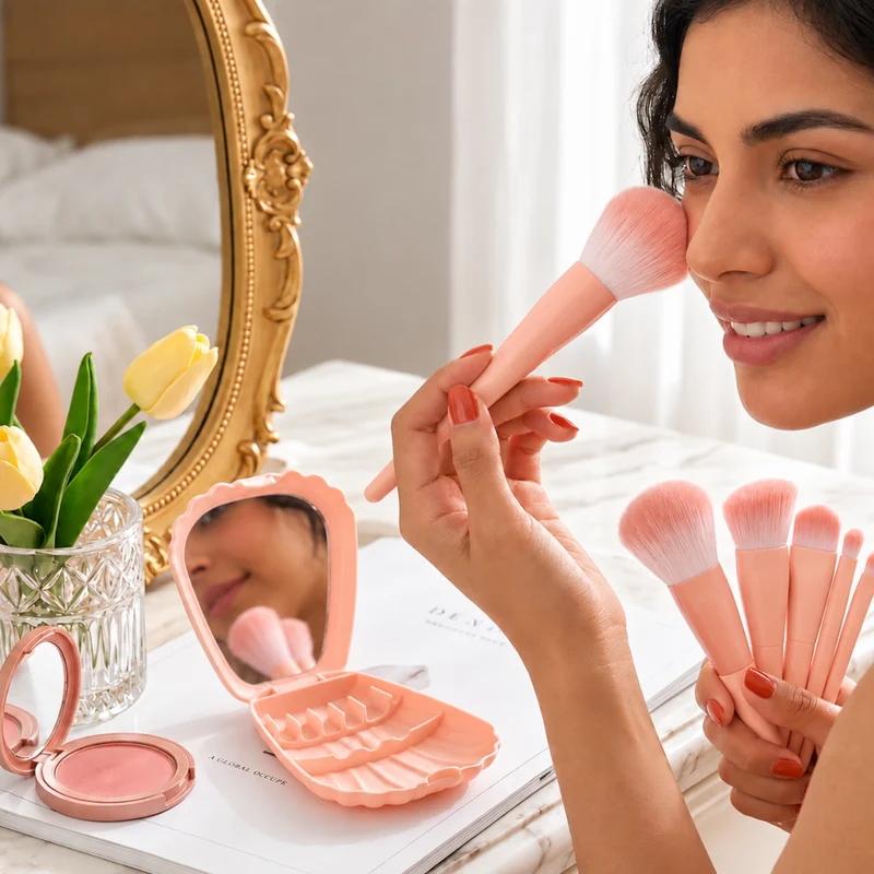 Miomu Almeja Coqueta, Set de Brochas