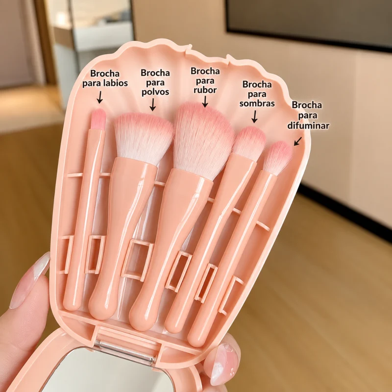 Miomu Almeja Coqueta, Set de Brochas