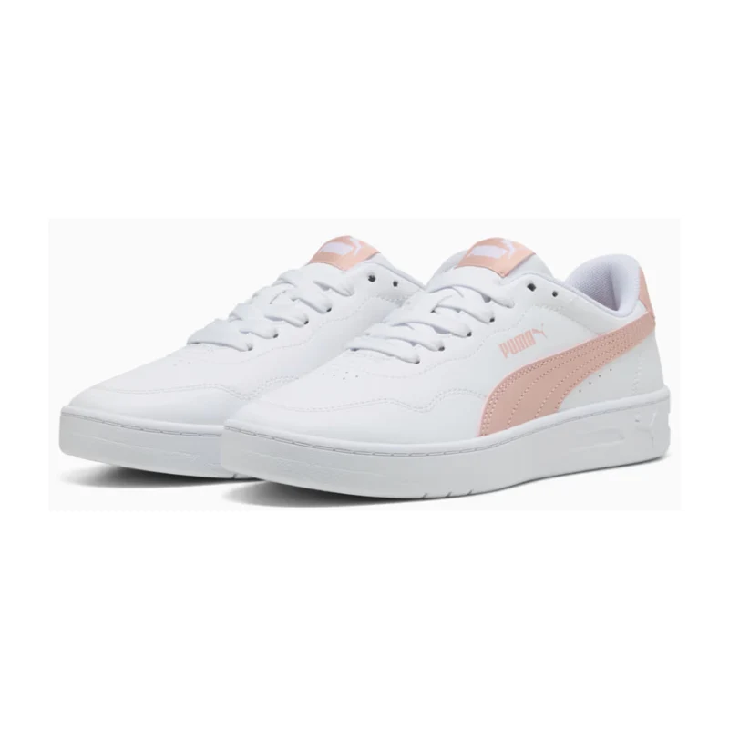 Puma Tenis Court Lally Blanco/Rosa, para Mujer