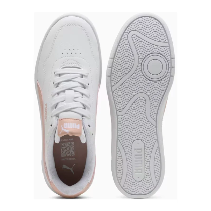 Puma Tenis Court Lally Blanco/Rosa, para Mujer