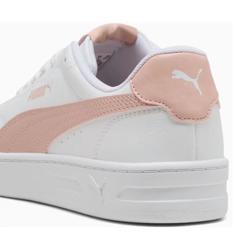 Puma Tenis Court Lally Blanco/Rosa, para Mujer