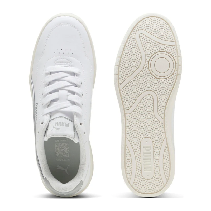 Puma Tenis Court Lally Day Night Blanco/Plata, para Mujer