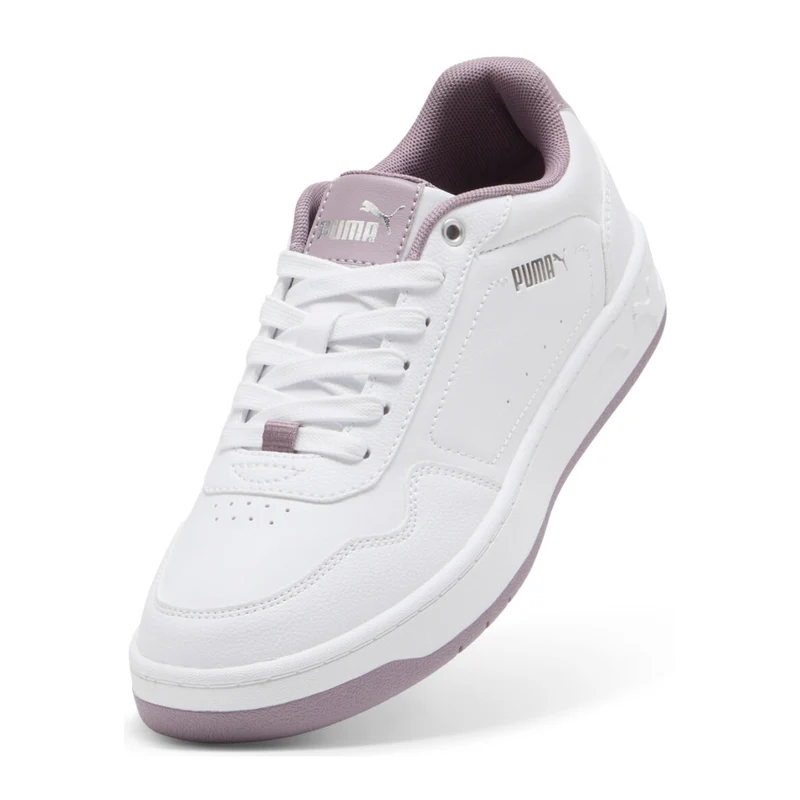 Puma Tenis Court Classy Blanco/Lila, para Mujer