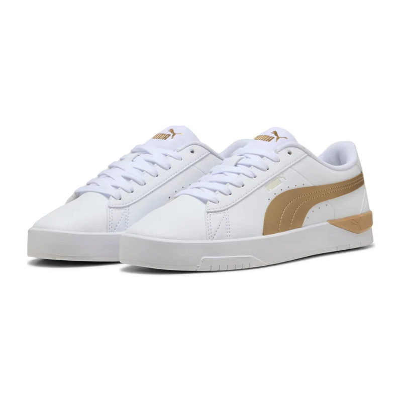 Puma Tenis Jada Classic Aqua Metalic Blanco/Dorado, para Mujer
