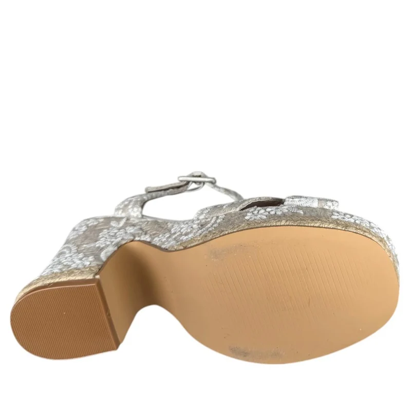 Sandalias de Novia Mandarina Beatriz Blanco