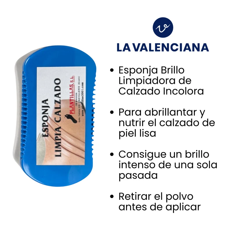 Esponja Limpia Calzado