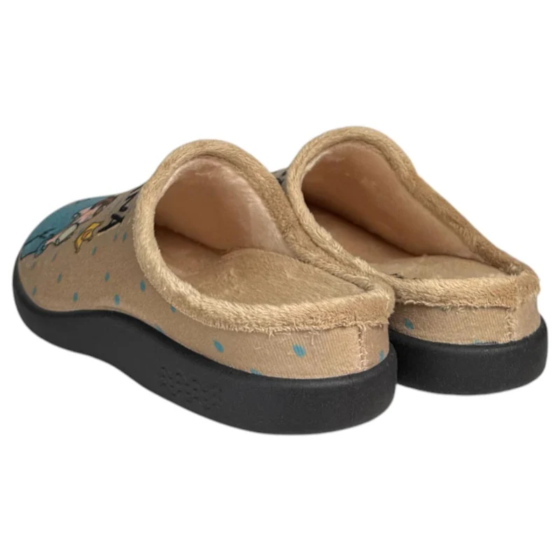 Zapatillas de Casa La Valenciana Reina 26-362 Beig