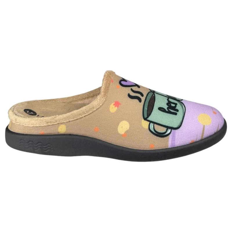 Zapatillas de Casa La Valenciana Hermana 26-355 Beig