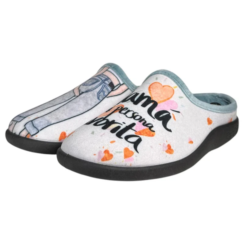 Zapatillas de Casa La Valenciana Mami 26-357 Aguamar