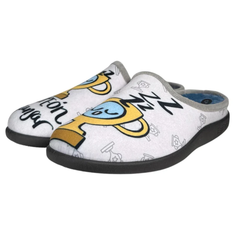 Zapatillas de Casa La Valenciana Campeón 27-226 Azulina