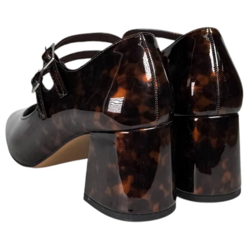 Zapatos Corina Tacón Hebillas M5647 Leopardo