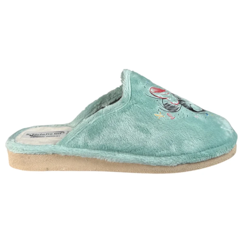 Zapatillas de Casa Natalia Gil Minnie 3030 Verdina