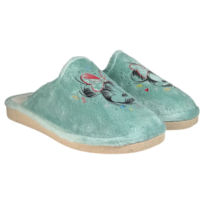 Zapatillas de Casa Natalia Gil Minnie 3030 Verdina
