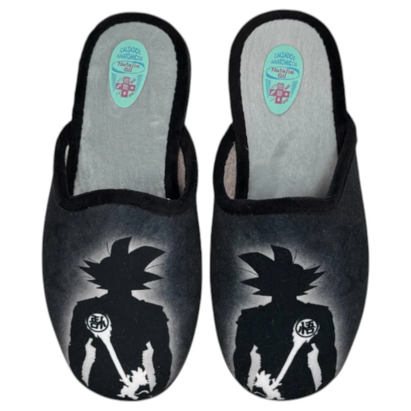 Zapatillas de Casa Natalia Gil Goku 5800 Negro