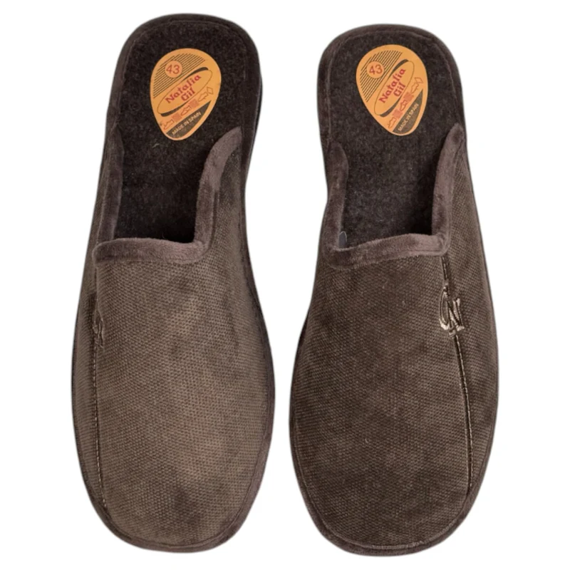 Zapatillas de Casa Natalia Gil CN 341 Marrón