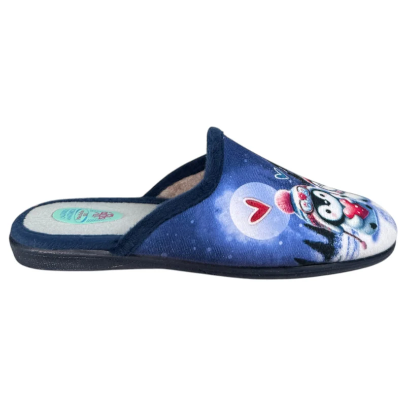 Zapatillas de Casa Natalia Gil Pingüinos 5007 Marino