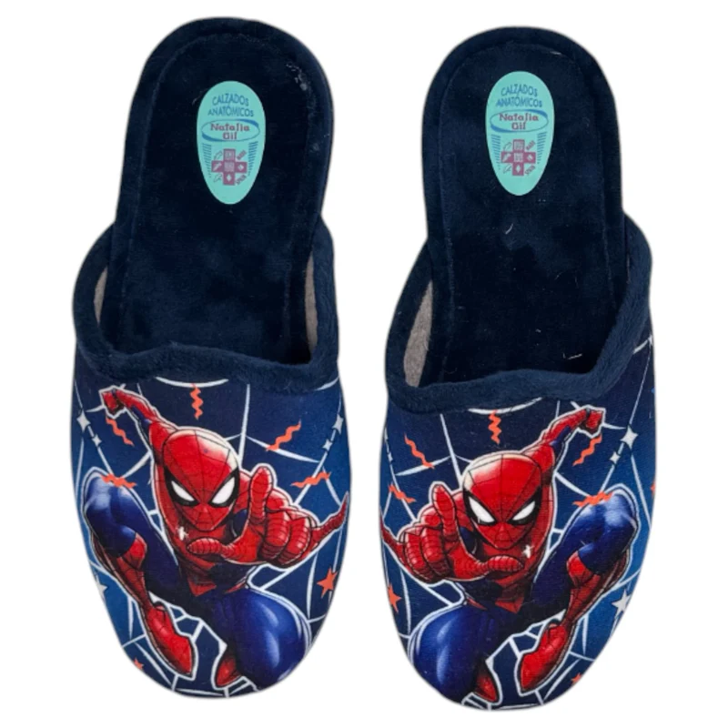 Zapatillas de Casa Natalia Gil Spider Nuevo 5806 Marino