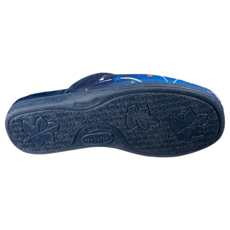 Zapatillas de Casa Natalia Gil Spider Nuevo 5806 Marino