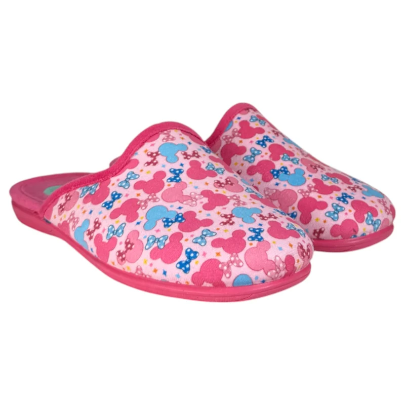 Zapatillas de Casa Natalia Gil Mickey 5014 Fucsia