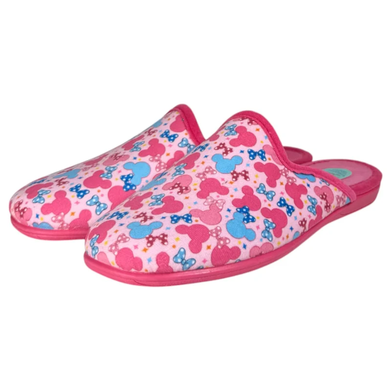 Zapatillas de Casa Natalia Gil Mickey 5014 Fucsia