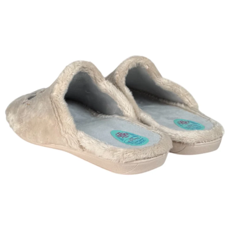Zapatillas de Casa Natalia Gil Minnie 5036 Beig