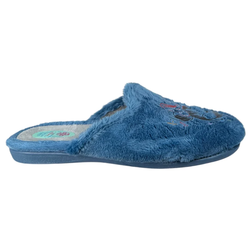 Zapatillas de Casa Natalia Gil Minnie 5036 Jeans