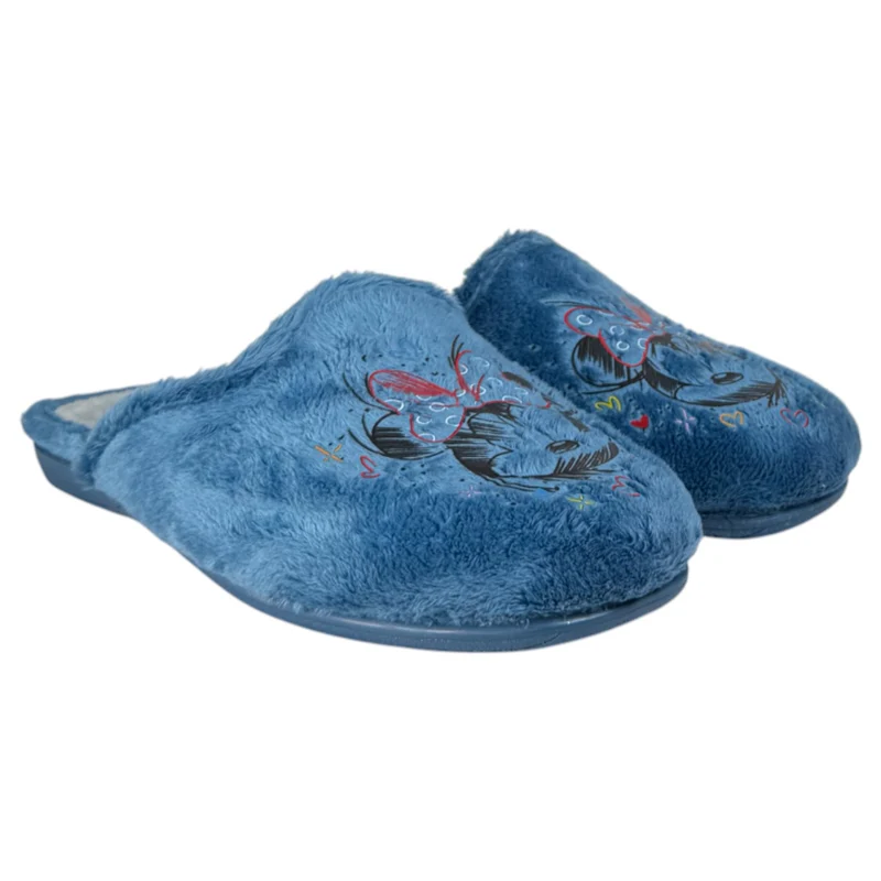 Zapatillas de Casa Natalia Gil Minnie 5036 Jeans