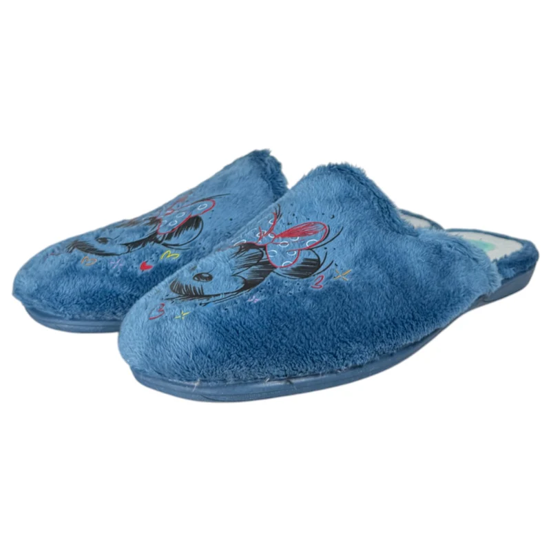 Zapatillas de Casa Natalia Gil Minnie 5036 Jeans