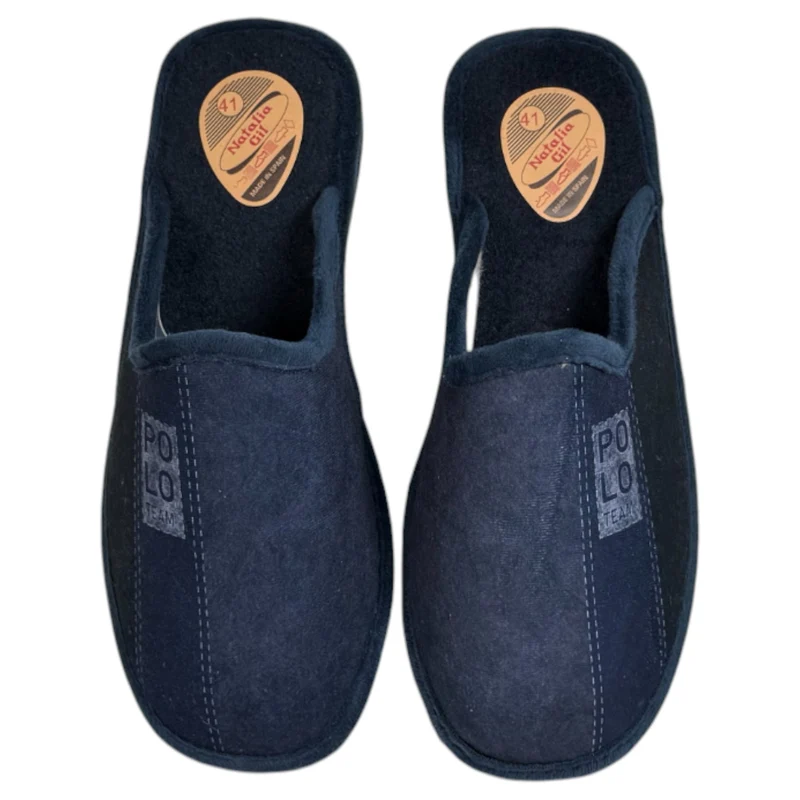 Zapatillas de Casa Natalia Gil Polo 376 Marino