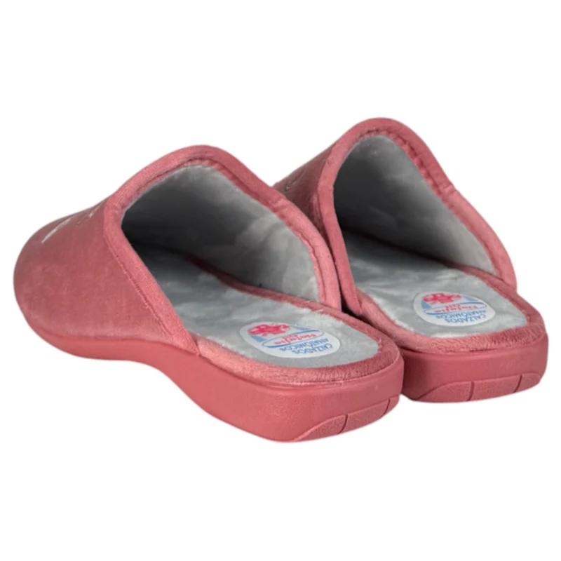 Zapatillas de Casa Natalia Gil Mickey & Minnie 4004 Malva