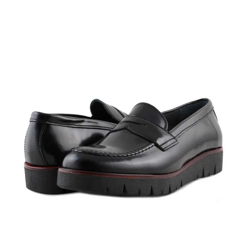 Mocasín florentic negro BUMARGO Jeromín