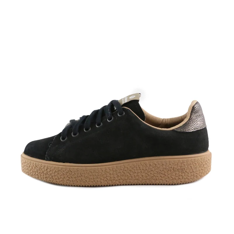 Deportiva serraje negro 262100 Victoria