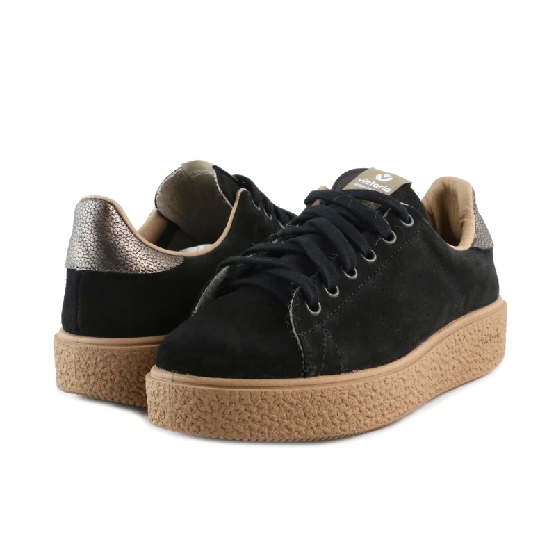 Deportiva serraje negro 262100 Victoria