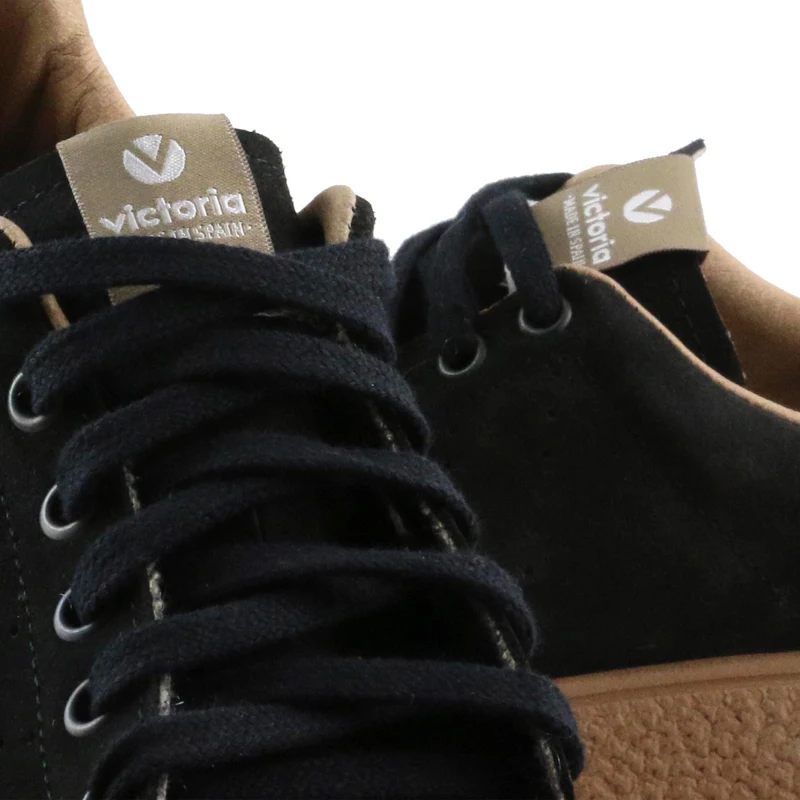 Deportiva serraje negro 262100 Victoria
