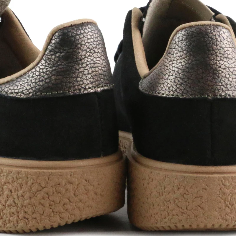 Deportiva serraje negro 262100 Victoria
