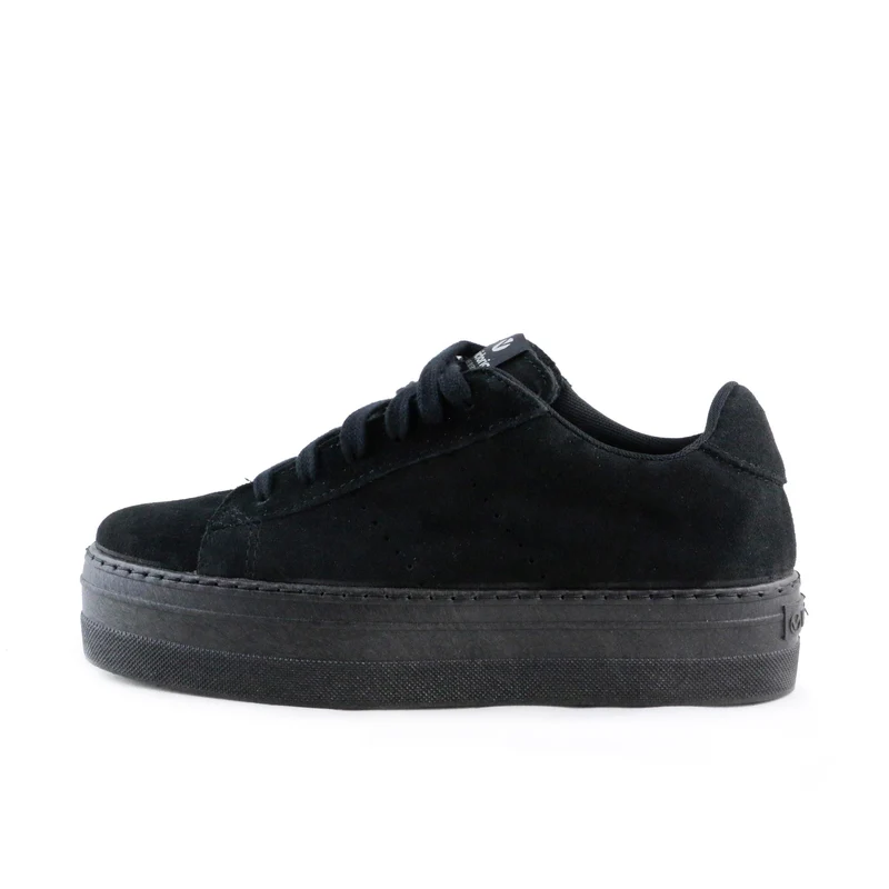 Zapatilla serraje negro 92118 Victoria