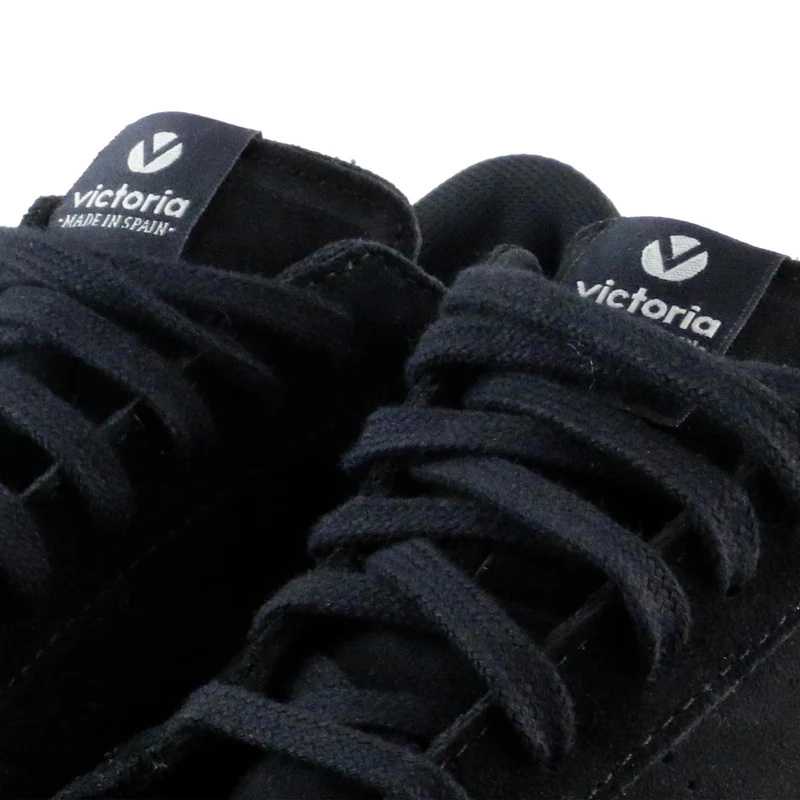 Zapatilla serraje negro 92118 Victoria