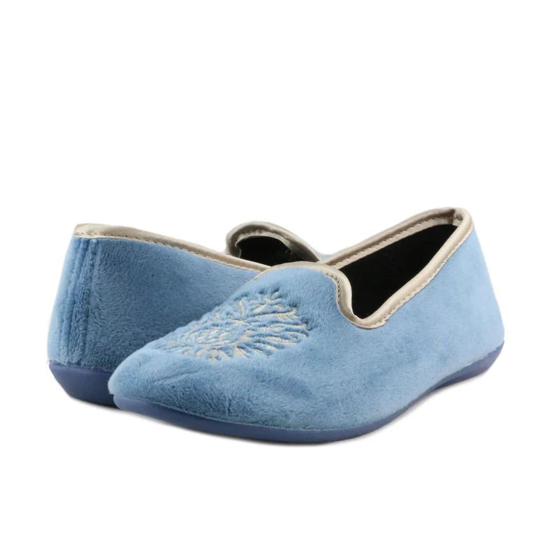 Zapatilla casa azul jeans 798025 Norteñas