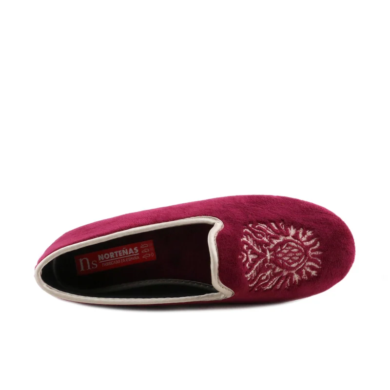 Zapatilla casa burdeos 798025 Norteñas
