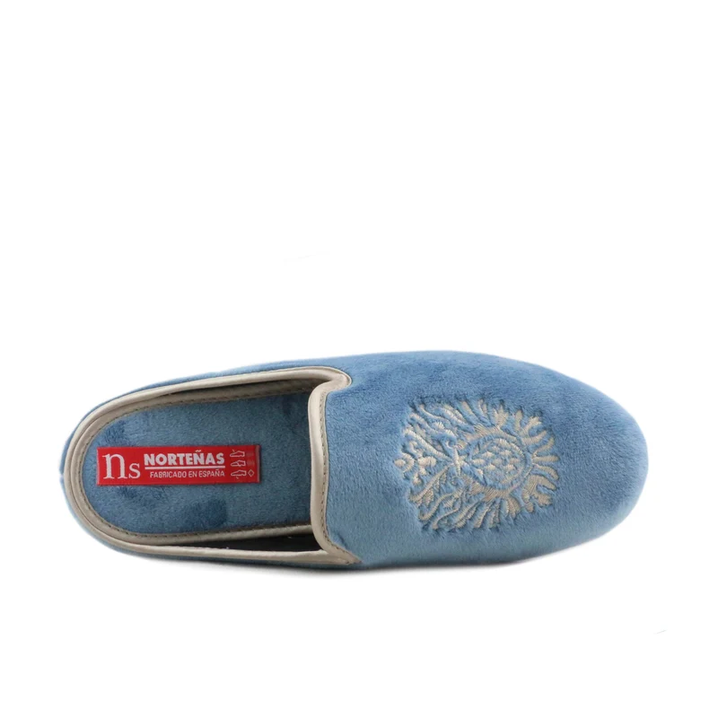 Zapatilla casa azul jeans 73525 Norteñas