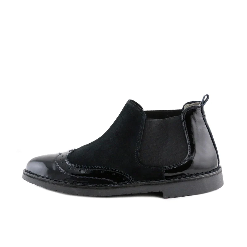 Botín negro 6041COMBI Jeromín