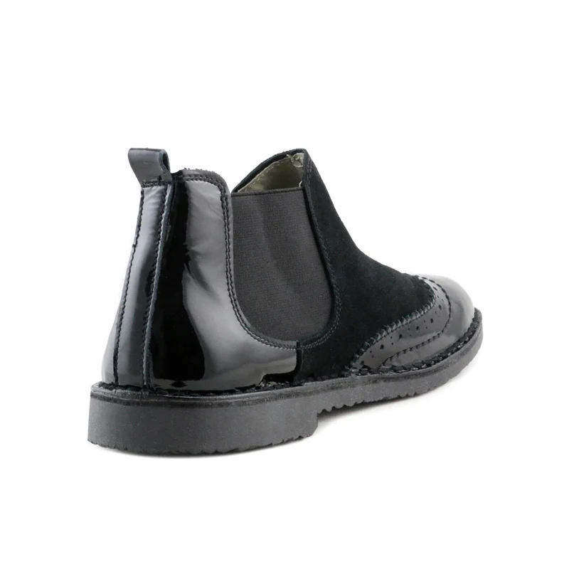 Botín negro 6041COMBI Jeromín