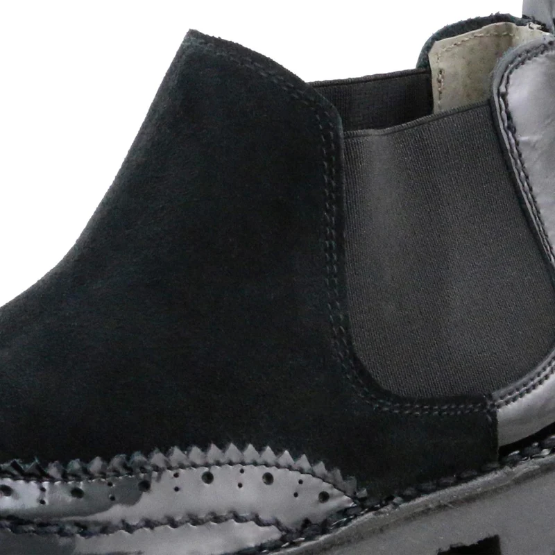 Botín negro 6041COMBI Jeromín